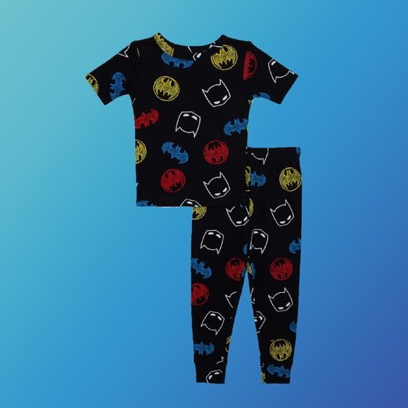 Batman Snug Fit Character Toddler 12 Month Pajama 2 Piece Set Size 12 Months - Picture 2 of 7